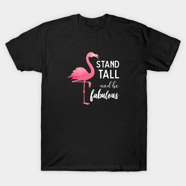 Fabulous Flamingo T-Shirt by Tobias Store